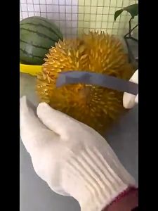Fruit Durian Shell Opener opener tool Clip Metal Durian Peel Breaking Tool for Restaurant
