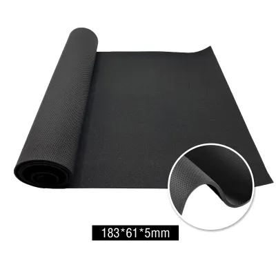 EVA Yoga Mat Exter Thick 5mm Doble-sided Non-Slip Carpet Mat For Beginner Environmental Fitness Gymnastics Mats With Carry Strap Skipping Yoga Mat