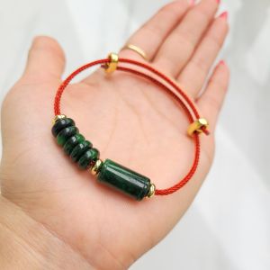 B217 - Vòng lu thống ngũ điếu Cảm Thạch Sơn Thủy - Phong Thủy TUDO