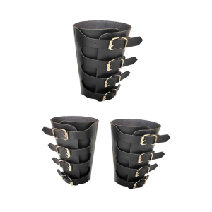 Medieval Wrist Guard Punk Medieval Cosplay Halloween for Macho Men for Dressing Up at Parties and Festivities