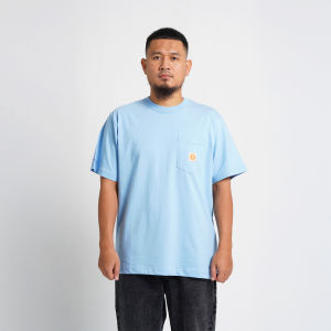 Superego T-shirt Ultimate Pocket Regular Fit Woven Sky Blue STUP01Q