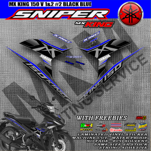 Sniper 150 Decals Sticker Mx King With Freebies