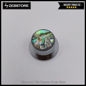 Knob Gitar Guitar Bell Metal Abalone C-1004-SL Chrome