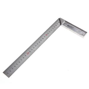 Portable 1Pc 30cm Stainless Steel Right Measuring Angle Square Ruler New