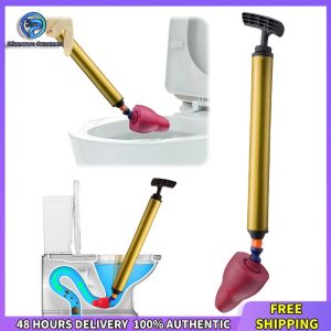 Winnereco Efficient Bathroom Drain Cleaning Tool 180 Degree Rotating High Pressure for Toilet and Sink Blockages