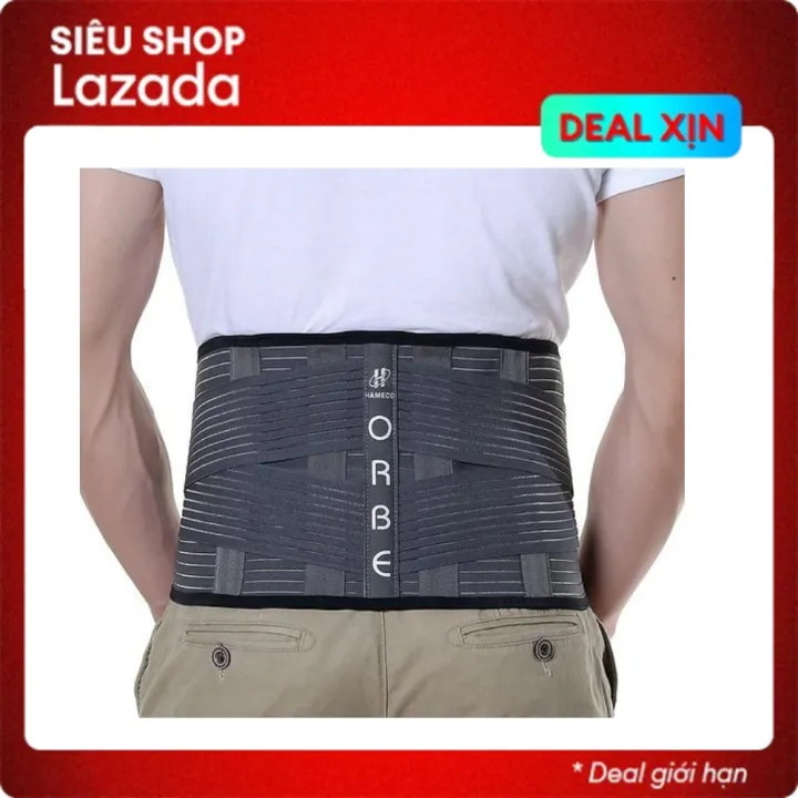 Đai thắt lưng cao cấp hỗ trợ cột sống ORBE OLUMBA