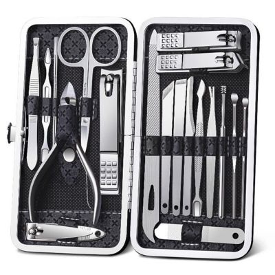 Bộ làm móng 19 món thép không gỉ