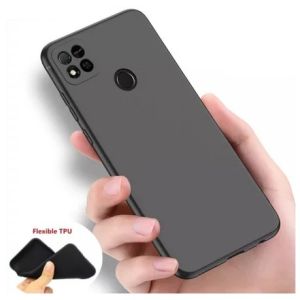 CASE BLACK PREMIUM XIAOMI REDMI 9T / REDMI 9C / REDMI 10A / REDMI 14C / POCO C75 - Case Softcase Slim Matte Black Premium