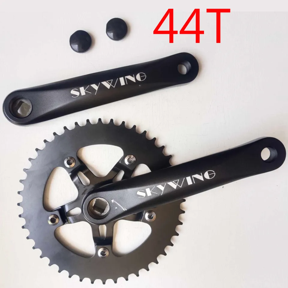 Crankset Fixed Gear Single Speed Aluminum Alloy Sprocket