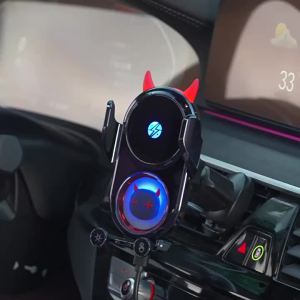 ที่วางศัพท์ในรถแบบไร้สาย ที่ชาร์จในรถ การ์ตูนน่ารัก ระบบนำทางพิเศษ ติดตั้งช่องแอร์ Hot