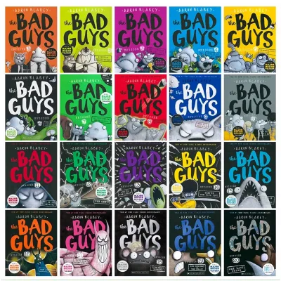 FORMINDS Children English Book The Bad Guys Collection Children Graphic Novel Series
