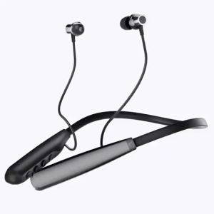 หูฟังบลูทูธเล่นได้ 100 ชั่วโมง หูฟังไร้สายสำหรับกีฬา หูฟังแบบคล้องคอ เบสสเตอริโอ หูฟังแบบใส่ในหู กันน้ำ
