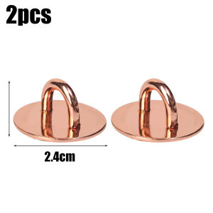2Pcs Y2K INS Self-adhesive Mobile Phone Charm Hook Cute Adhesive Metal Mini Phone Grip Creative DIY Chain Ring Holder For iPhone Samsung Universal