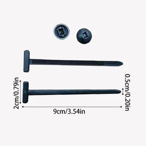 Nylon Universal Cable Tie Buckle Cable Tie Retainer /Multi-purpose Heavy Duty Nylon Zip Ties