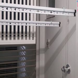 Thanh phơi Giàn Phơi Thông Minh Bắt Trần Nhôm Dày Nhiều Lỗ Phơi Phụ Kiện Tốt Nhất Thay Thế Thanh Phơi Hư Hỏng Hàng Chính Hãng Hòa phát