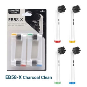 หัวแปรงสีฟันสำหรับแปรงสีฟันไฟฟ้า Oral B ทุกรุ่น 1 กล่อง มี 4 ชิ้น COD