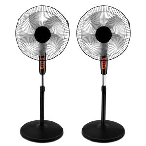 Button vertical electric fan 16 inch vertical electric fan Three-speed adjustable wind speed low noise electric fan stand fan 5 blades electricfan stand fan electric fan