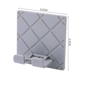 Creative Wall-mounted Power Plug Hook/ Moisture-proof Safety Socket Power Cord Storage Rack