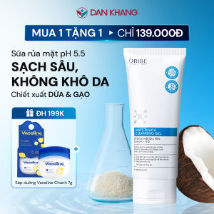 Sữa rửa mặt dịu nhẹ sạch sâu cho da dầu mụn da khô da nhạy cảm Oribe Soft Touch