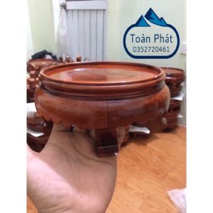 [Siêu Hot] Đế Tròn Bát Hương kê đồ mỹ nghệ phong thủy các loại(gỗ hương100%)