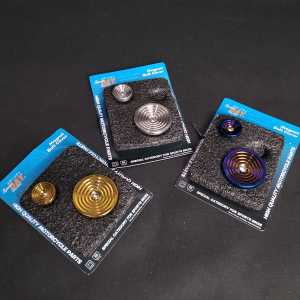 Tutup Blok Koin Magnet stainless Honda Baut L Tutup magnet Honda CB GL MP Tiger Koin Magnet Honda CNC Universal day