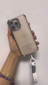 Case for infinix note 30 5g infinix note 30 pro note 30 4g note 40 pro 5G phone casing Softcase Silicone shockproof Cover new design aesthetic clear with Lanyard for girls SJST01