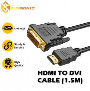 HDMI to DVI Monitor Cable