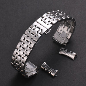 Mental Watchband Strap 12mm 14mm 16mm 18mm Solid 304L Stainless Steel Watch Strap Bracelet 19mm 21mm 20mm 22mm Wristwatch Band
