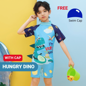 baju renang budak pakaian renang lelaki baju renang perempuan short Sleeve Kids Children Swimming Swim Suit baju renang budak perempuan