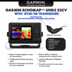 Garmin ECHOMAP UHD2 52cv with Transducer NO MAP | Chartplotter