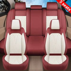 High quality leather Isuzu special car seat cover complete set of waterproof seat protection cover suitable for MUXDMAXsportivoTrooperHi-Lander
