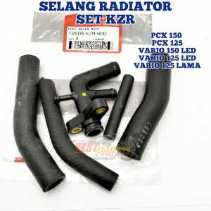 SELANG RADIATOR SET HONDA KZR PCX 150 VARIO 150L LED KUALITAS ORIGINAL ORI ASLI BERMUTU