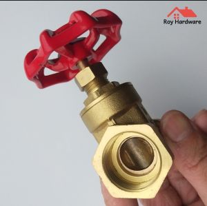 Water Gate valve Brass water meter valve 1/2 3/4 air Injap injap pagar