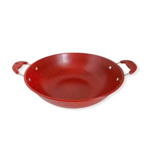 Rui Xing Kuali Marble warna wajan anti lengket penggorengan ukuran 32 & 34