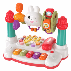 VERIDIAI 16 trong 1 Bàn phím đàn piano nhạc xoay Tương tác Sáng tạo Đồ chơi đàn piano cho bé Công cụ học tập Nhạc cụ Đồ chơi âm nhạc giáo dục sớm Quà tặng trẻ em