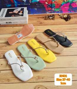 NEW ARRIVAL ABBUSHOES RN 01 flat shoes premium eviana 1cm