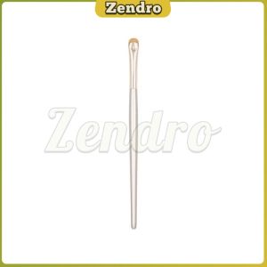 Zendro Makeup Brush Ultrathin Curved Eye Brush Multi-use Tool for Eyeliner Under Eyebrow Shadow 1Pc