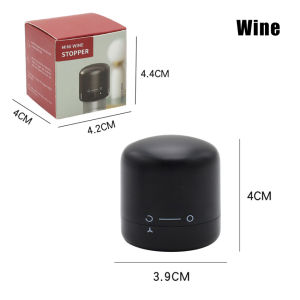 Vacuum Red Wine Bottle Stopper Leakproof Champagne Stoppers Cork Sealer Cap Bottle Stopper Leak-proof Fresh Keeper for Wine Plug Bar Tools