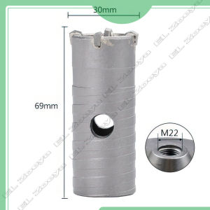 Diskon!! Hole + SDS Plus 330mm Mata Bor Bobok Tembok Beton Hollow Core Drill Bit