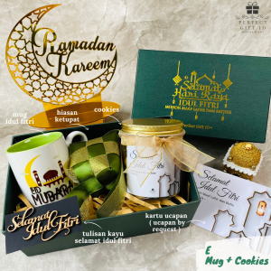 Hampers Lebaran Ramadhan Idul Fitri Paket Eid Mubarak Sajadah Mug