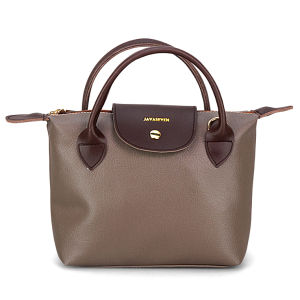 Tas kecil wanita / Model tas jinjing dilengkapi tali selempang Bahan kulit sintetis BTC 876