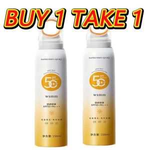 Sunscreen Spray 150ml SPF50+ Multi-effect Whitening Sunscreen Spray UV Protection Face/Body Sunscreen Super Effective Sun protection body protection skin protection