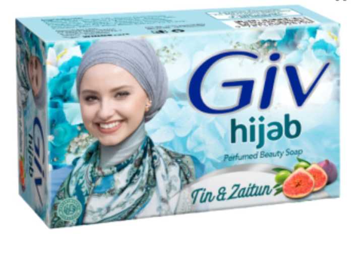 GIV BAR SOAP TIN  ZAITUN 72 G