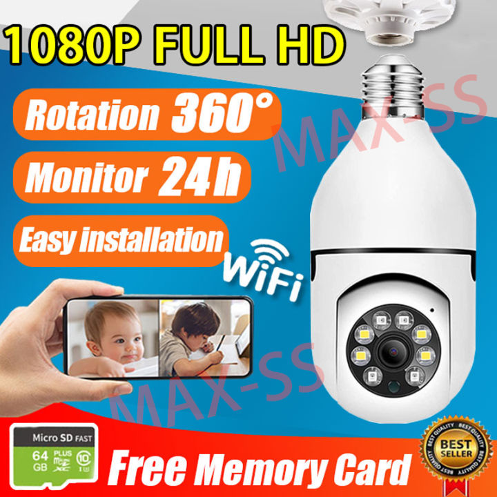 Two Way Audio】cctv camera for home Wireless With Voice Connect To