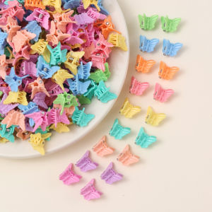 Grab Clip Unique Butterfly Clip Flower Hair Clips 100 Small Size Safety Game Colorful Demand