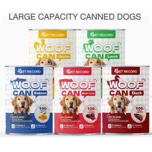 6PCS 430g Canned Dog Wet Food In Can Nutritional Pure Natural Organic Can Dog Food Canned