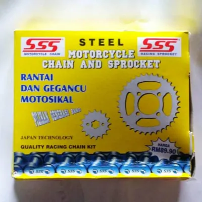 SSS 428 CHAIN SET LAGENDA115 / LAGENDA115 FI 14T-39T X 108L ( 1 SET SPROCKET)