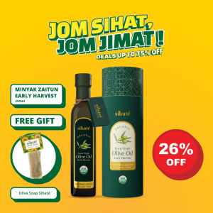 🔥 𝐂𝐎𝐌𝐁𝐎 𝐄𝐕𝐎𝐎 𝐄𝐇 🔥 Minyak Zaitun Extra Virgin Early Harvest Sihate From Turkey