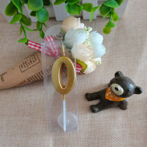 Number Candle Birthday Candle Gold 0-9 Birthday Party Cake Decorative Number Cake Candle