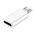 อะแดปเตอร์แปลงไมโคร USB ตัวผู้เป็น USB-C Type C ตัวเมียขั้วต่อชาร์จข้อมูล. 